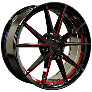 Envy Wheels – EV-10 – Black – 16″x7″ 40mm – All weather Wheels – 846BRR-U165112665640